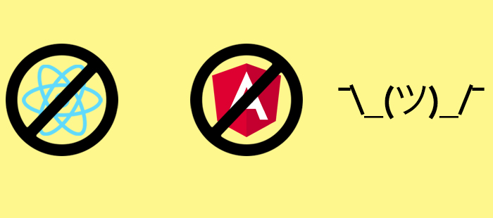 image for 'JavaScript Developers...Stop HATING Frameworks!!!' post